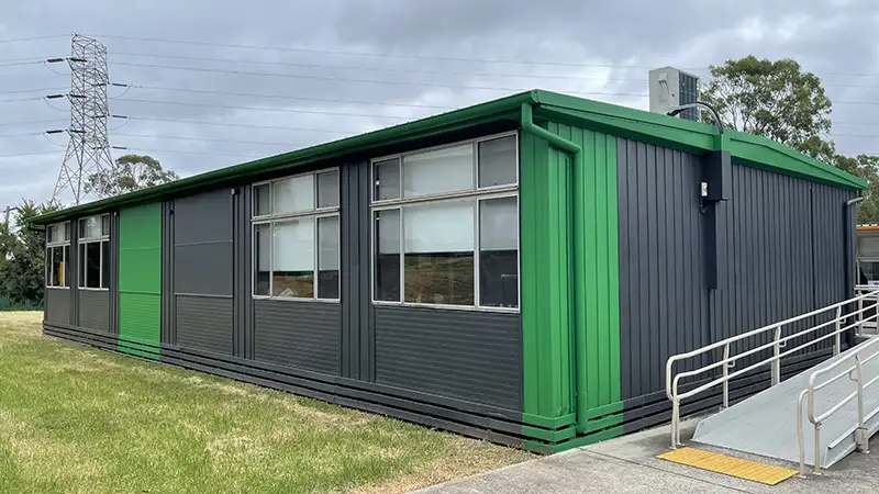 Commercial exterior painting