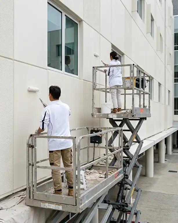 Medical centre painters