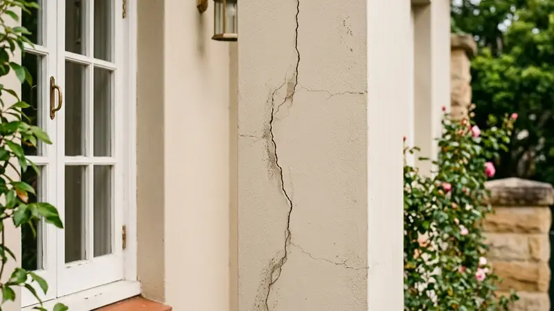 Cracked render