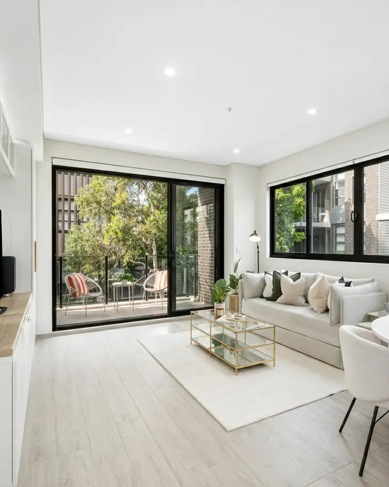 Painting of an apartment in Lane Cove